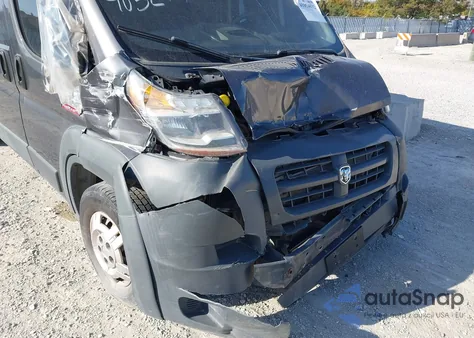 2015 Ram Promaster 2500 High Roof z USA, uszkodzony, nr VIN 3C6TRVDGXFE501833